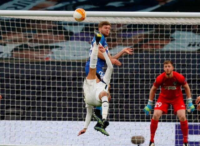 【欧联杯】阿里精彩倒勾 热刺4球大胜总比分8-1晋级